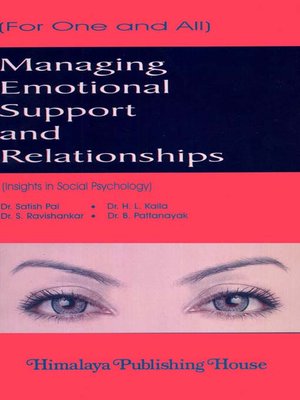 cover image of Managing Emotional Support and Relationships